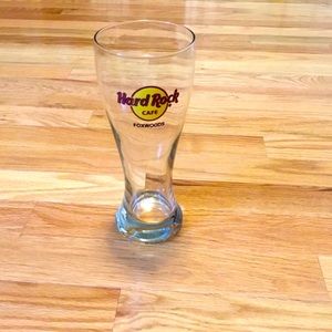 Hard Rock Cafe Foxwoods glass
